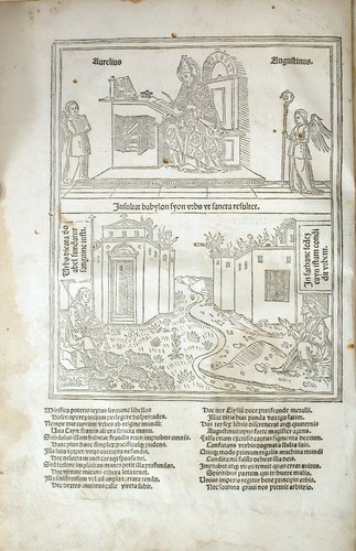 Augustine, City of God (1489), frontispiece.